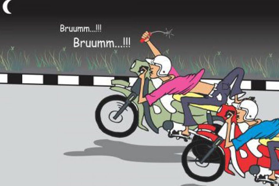 Balapan Kuda Besi di Probolinggo Digerebek