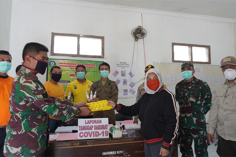 Wali Kota Ning Ita Tinjau Kesigapan Posko Tanggap Covid-19 di Setiap Kelurahan