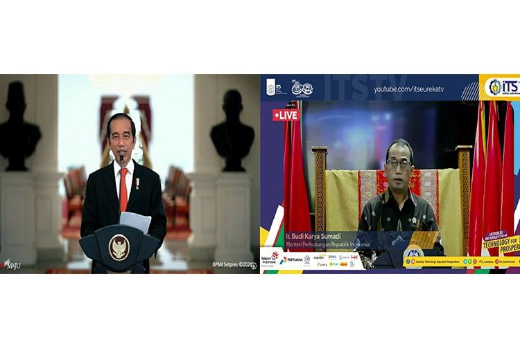 Presiden Jokowi Harapkan ITS Jadi Garda Depan Pengembangan Teknologi