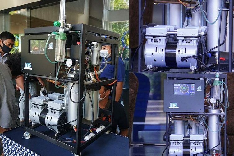 Bantu Atasi Krisis Oksigen di Tengah Merebaknya Covid, ITS Inovasikan Konsentrator Oksigen