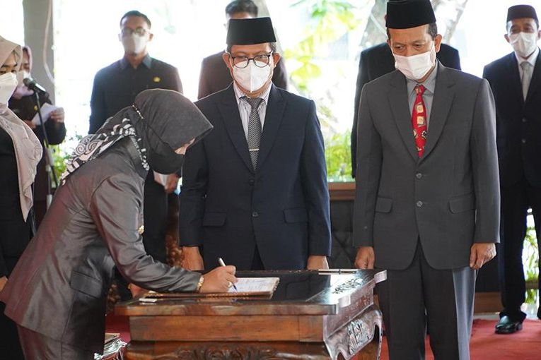 Mutasi Awal Tahun 2022 di Pemkot Mojokerto, Tiga Kepala OPD Geser Tempat