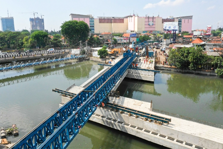 Pembangunan Jembatan Joyoboyo Ditarget November Rampung