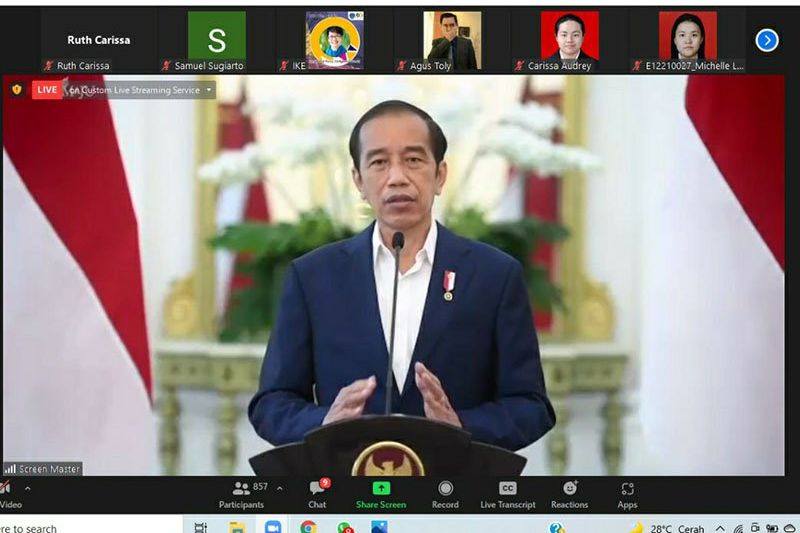 Presiden Jokowi Ajak UK Petra Terus Majukan Pendidikan di Indonesia Timur