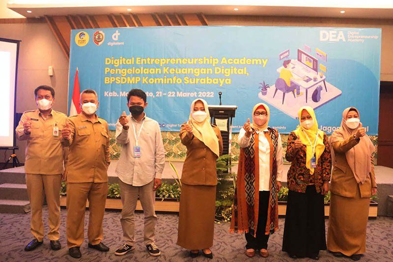 Tingkatkan Daya Saing Digital, Diskominfo Kabupaten Mojokerto Gelar Pelatihan DEA