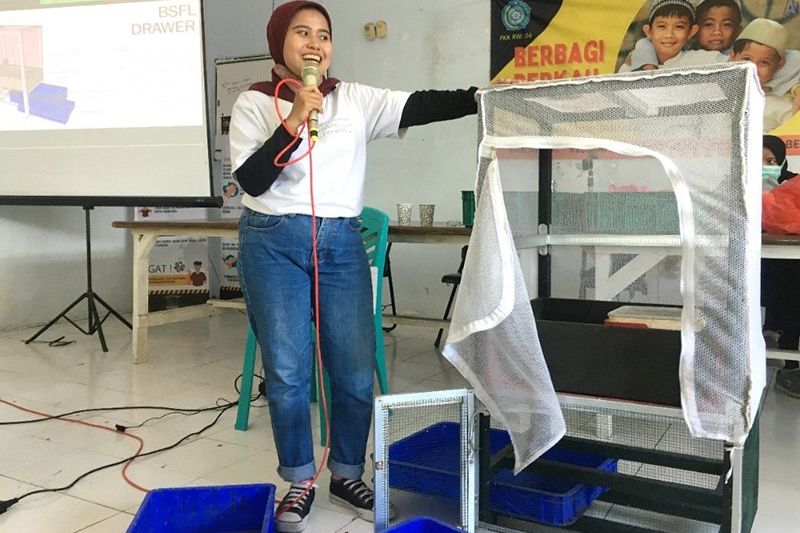 Kader Surabaya Hebat Dilatih Pengolahan Sampah Organik melalui Maggot