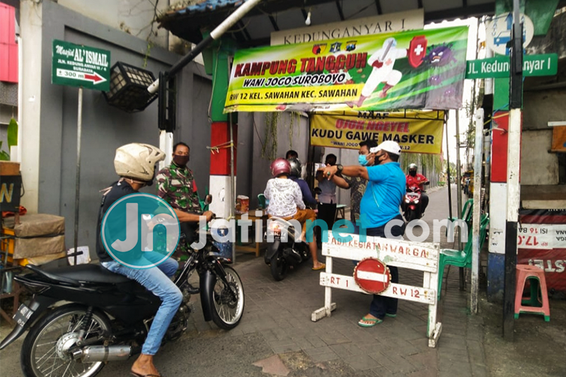 Memutus Mata Rantai Covid-19, 1.340 Kampung Tangguh Wani Jogo Surabaya Terbentuk