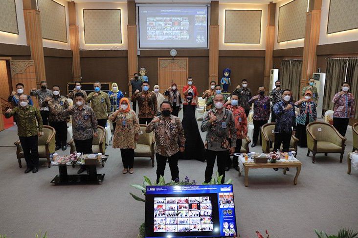 Kunker ke Jatim, Sekjen Kemenkumham Berikan Arahan Kepada Satker Se-Jawa