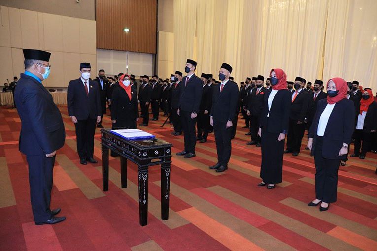 Kemenkumham Jatim Ambil Sumpah 257 Notaris Baru