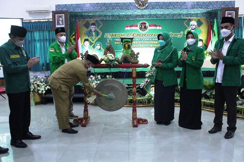 Buka Muscab  DPC PPP, Bupati Bupati Situbondo Berharap Akan Lahir Pemimpin Luar Biasa