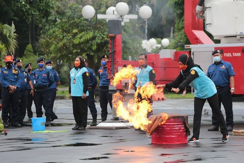 Kader Madagaskar Dikukuhkan Dalam Momen Peringatan HUT Pemadam Kebakaran