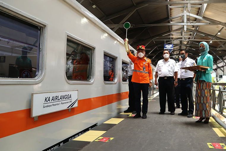 Terinspirasi Nama Pendiri Kerajaan Kahuripan, KA Airlangga Diluncurkan Dengan Tarif Terjangkau