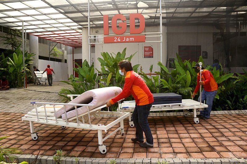 Antisipasi Kenaikan Kasus Varian Omicron, RSLT Disiagakan untuk Tampung Pasien Covid-19