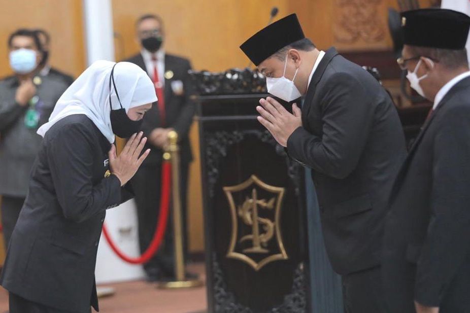 Ini Pesan Khofifah ke Penerus Risma Soal Surabaya