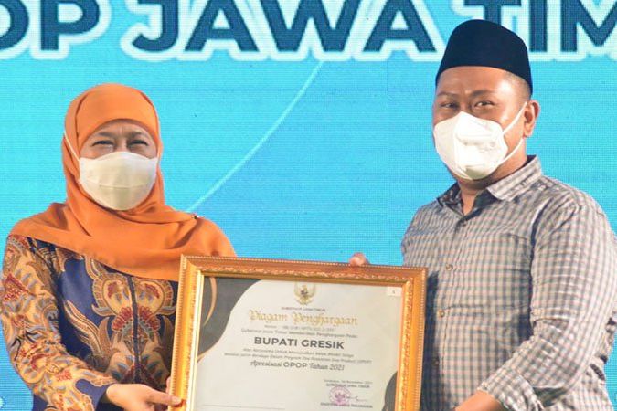 Khofifah Targetkan Pesantren di Jatim Hasilkan 1.000 Produk pada 2023