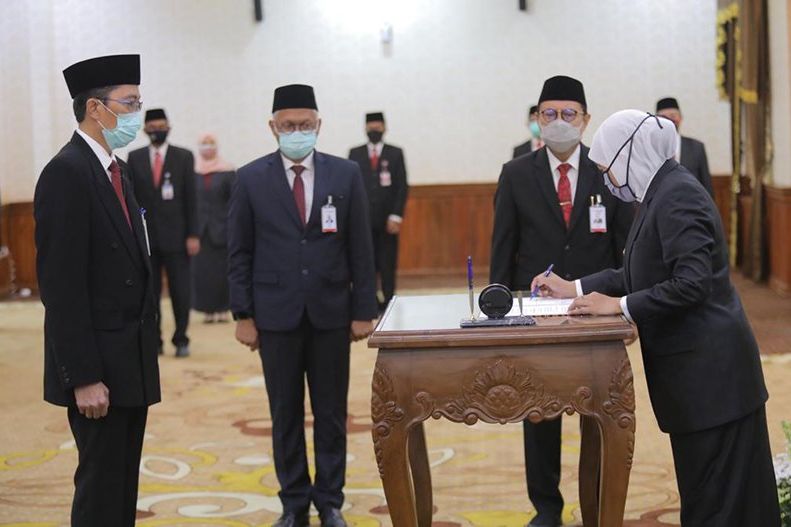 Bank Jatim Catat Laba Rp 608,22 miliar