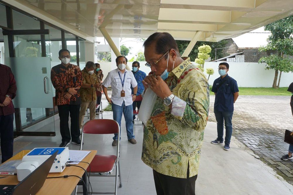 Petrokimia Gresik Gunakan GeNose C19 Deteksi Dini Covid-19 di Lingkungan Kerja