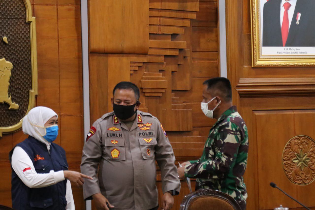 Berikut Pola Penyebaran Covid-19 di Surabaya Versi Polda Jatim