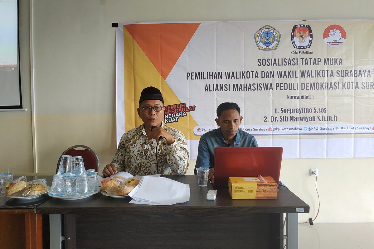 Tekan Golput, KPU Gencar Sosialisasi Pilwali Surabaya 2020
