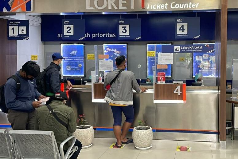 Tiket KA Arus Balik Angkutan Lebaran di Daop 8 Surabaya Masih Tersedia