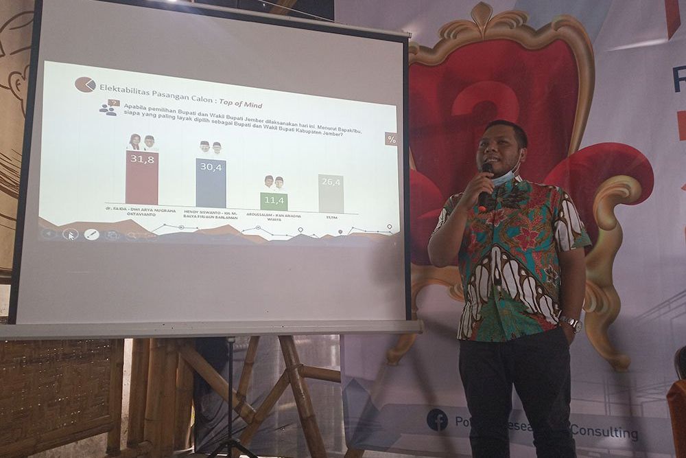 Persaingan Ketat di Pilkada Jember antara Petahana dan Penantang Hanya Selisih 0,4 Persen Suara