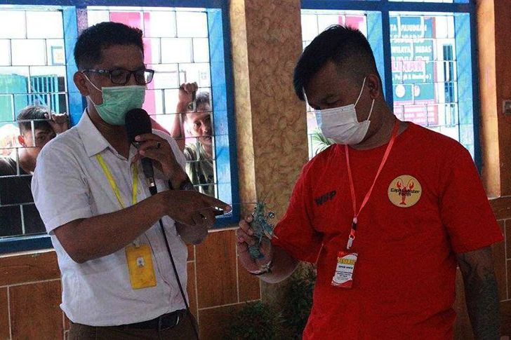 Warga Binaan Lapas Sidoarjo Dibekali Ilmu Budidaya Lobster