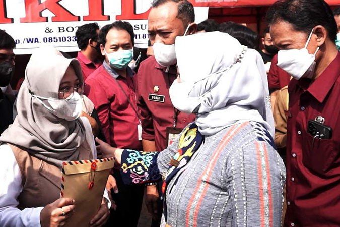 Pencari Kerja Membludak Hadir di Acara Mini Job Fair Kota Mojokerto