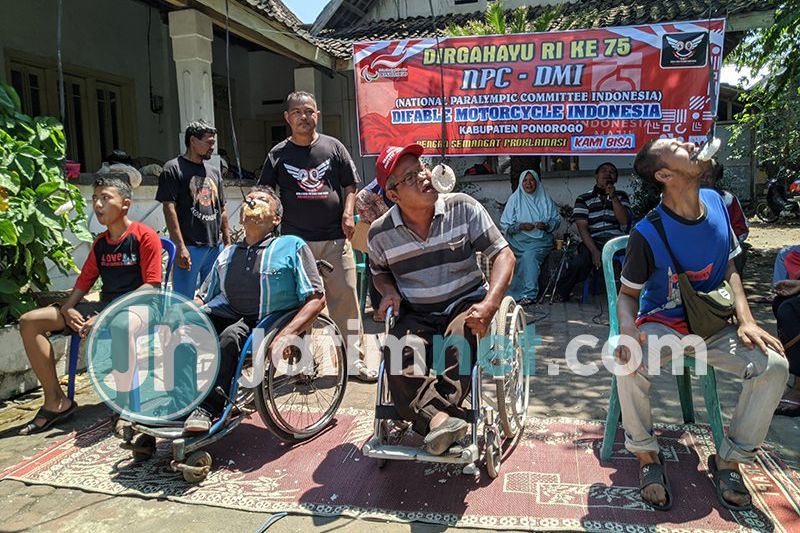 Serunya Lomba 17 Para Penyandang Disabilitas di Ponorogo 