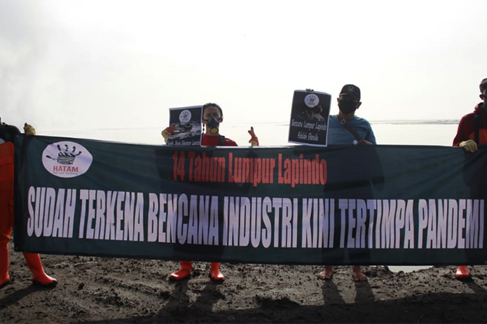 14 Tahun Lumpur Sidoarjo, Walhi Jatim Pertanyakan Status Kebencaan