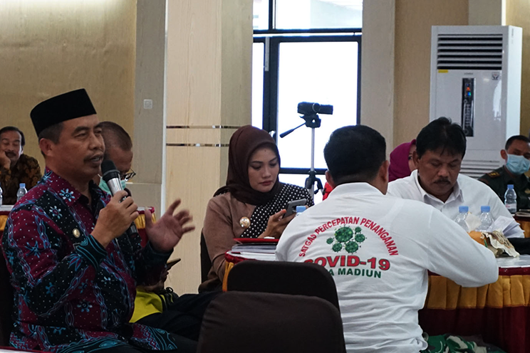 Wabup Madiun Menyatakan JPS Dampak Covid-19 Cair Akhir April