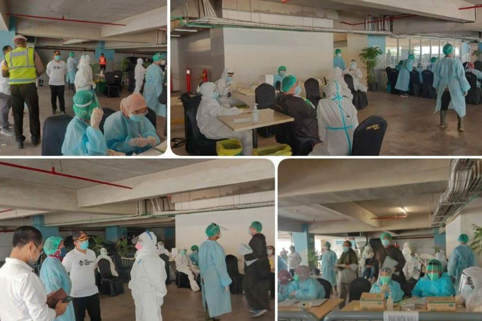 256 Pegawai Mall di Surabaya Jalani <em>Swab Test</em>