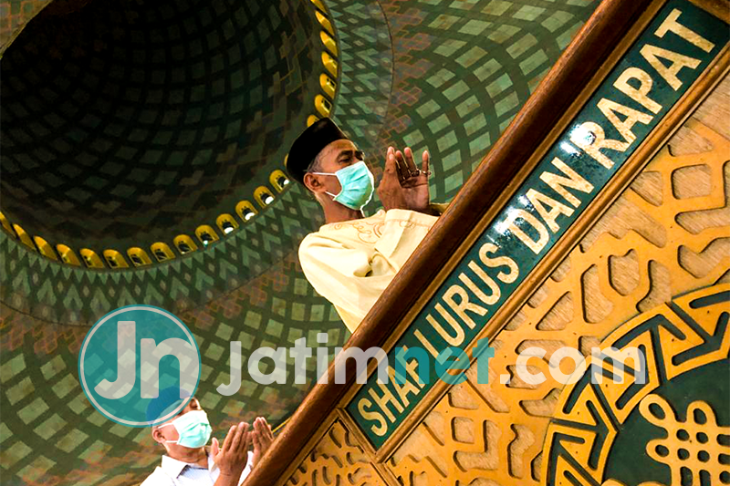 Pemprov Jatim Anulir Surat Edaran Salat Idul Fitri di Masjid Al-Akbar