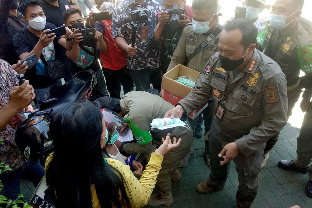 Tiga Bulan Operasi Prokes Mojokerto Mencatat 634 Pelanggar, Capaian Denda Mencapai Rp 17 Juta