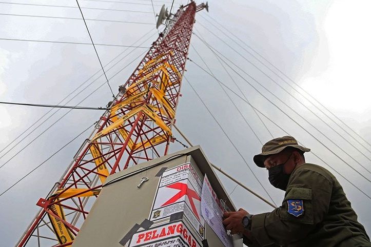 Tak Ber-IMB, 5 Menara Telekomunikasi Disegel
