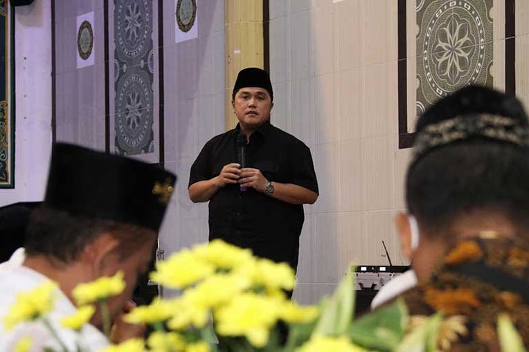 Menteri BUMN Erick Thohir Konsolidasikan Zakat untuk Pendidikan Generasi Muda indonesia