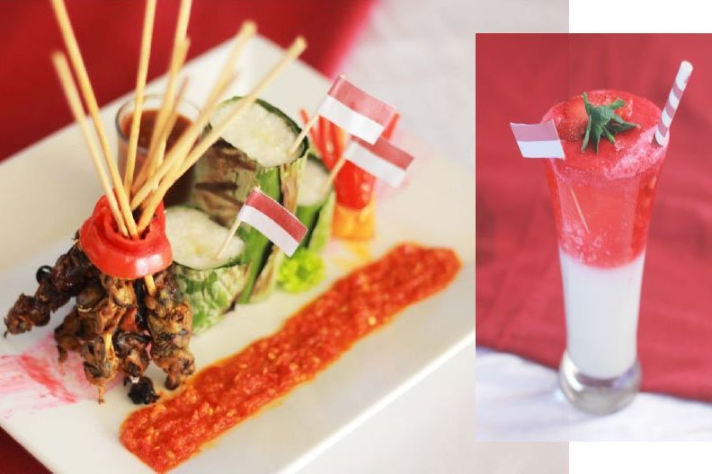 Sate Gogos Kemerdekaan dan Es Semangat Merah Putih jadi Menu Merdeka