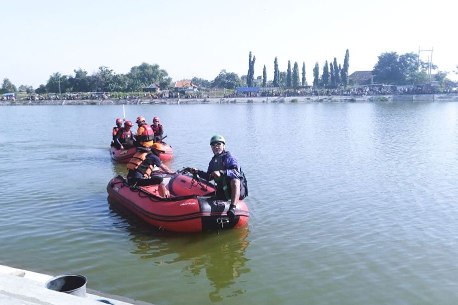 Nekat Menyeberangi Waduk Dengan Berenang, Pemuda Asal Sidoarjo Tenggelam