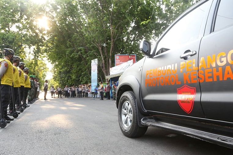 Tekan Covid-19 di Probolinggo, Tim Penegakan Protokol Kesehatan Disiagakan
