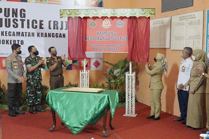 Kelurahan Kranggan jadi Pilot Project Kampung Restorative Justice di Kota Mojokerto