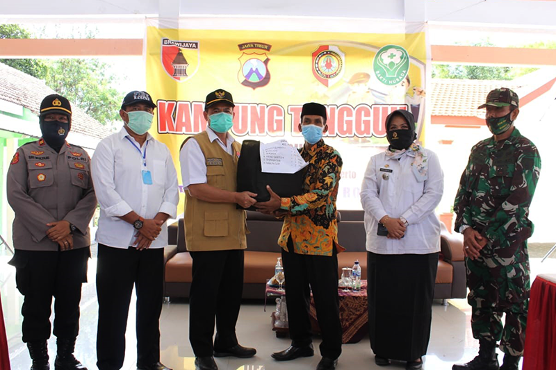 Hadapi Tatanan <em>New Normal</em>, Mojokerto Bentuk Kampung Tangguh Covid-19