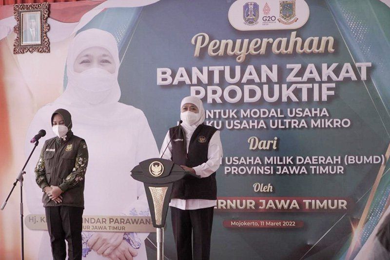 Dikunjungi Gubernur Jatim, Ning Ita Curhat Soal Kekosongan Minyak Curah di Pasaran