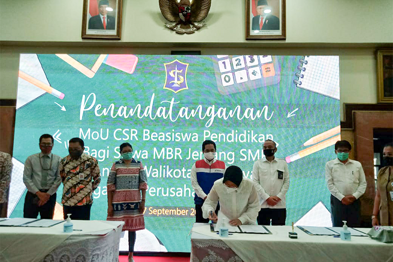 Siswa MBR di Surabaya Akan Dapat Beasiswa Pendidikan Hingga Lulus SMP