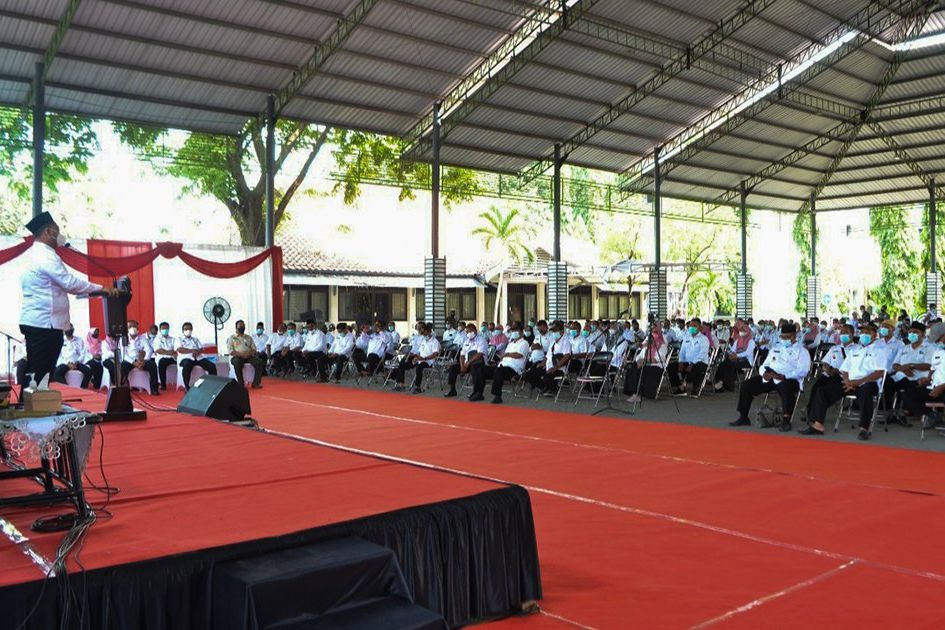 Bupati Gresik Ajak Kades Perkuat PPKM Mikro di Tingkat RT dan RW Terkait Larangan Mudik