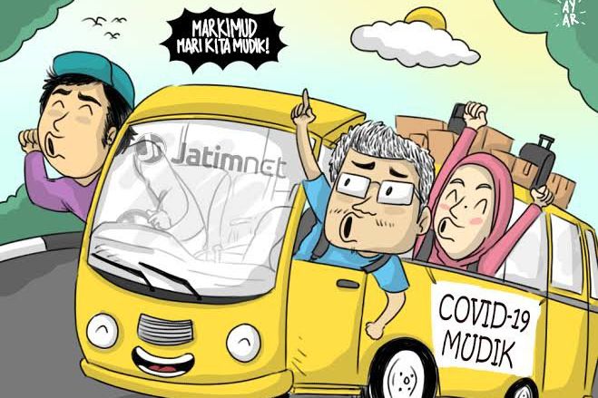 Pantau Mudik, 411 Personel Disiagakan di 17 Titik Penyekatan Perbatasan Kota Surabaya