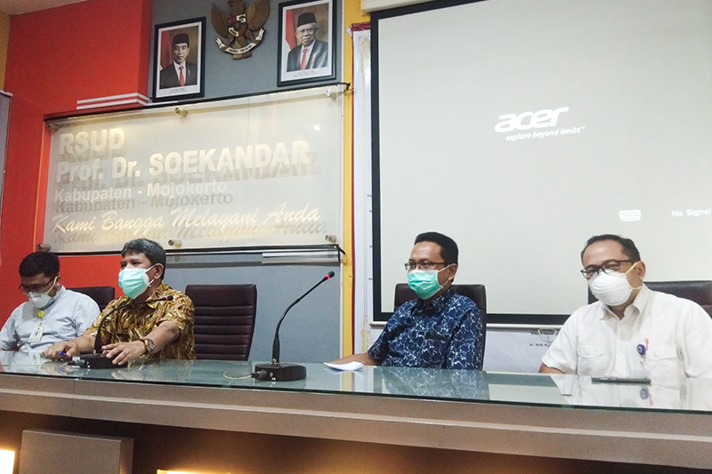 14 Nakes RSUD Soekandar Mojosari Positif Covid-19.