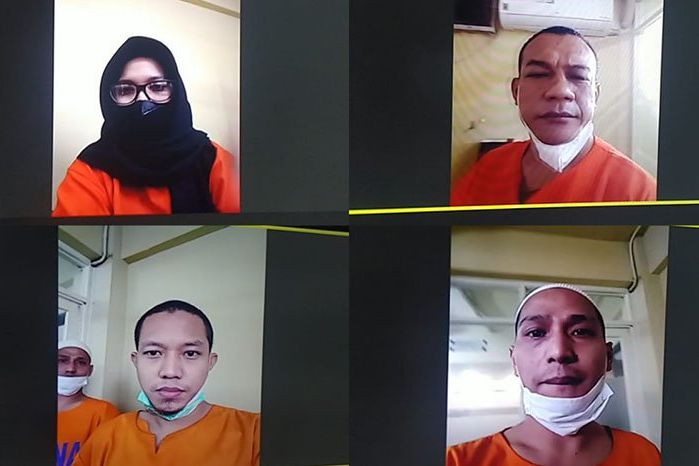 Empat Komplotan Pengedar Narkoba 4 Kilo Jaringan Afrika Dituntut 16 Tahun