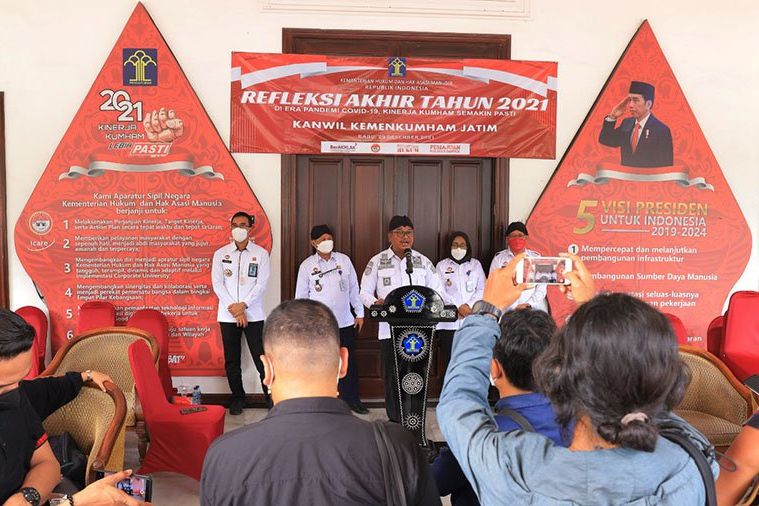 Setahun, Kanwil Kemenkumham Jatim Gagalkan 22 Kali Penyelundupan Narkoba di Lapas-Rutan