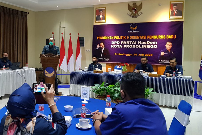 Sasar Kaum Perempuan dan Milenial, NasDem Kota Probolinggo Rombak Komposisi Pengurusan Partai