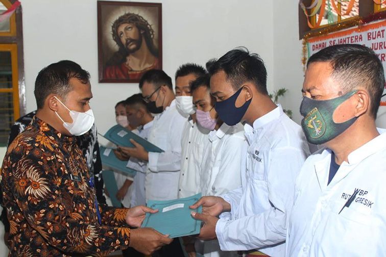373 Warga Binaan di Jatim Peroleh Remisi Natal