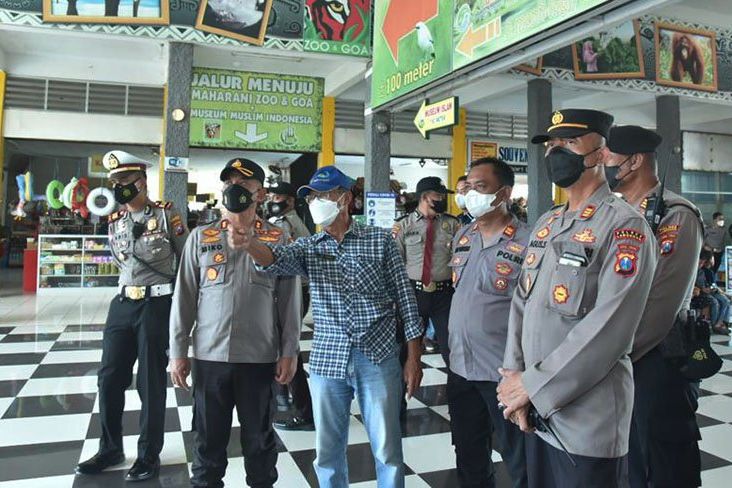 Antisipasi Masuknya Virus Omicron, Wisata dan Pusat Perbelanjaan Lamongan di Sidak
