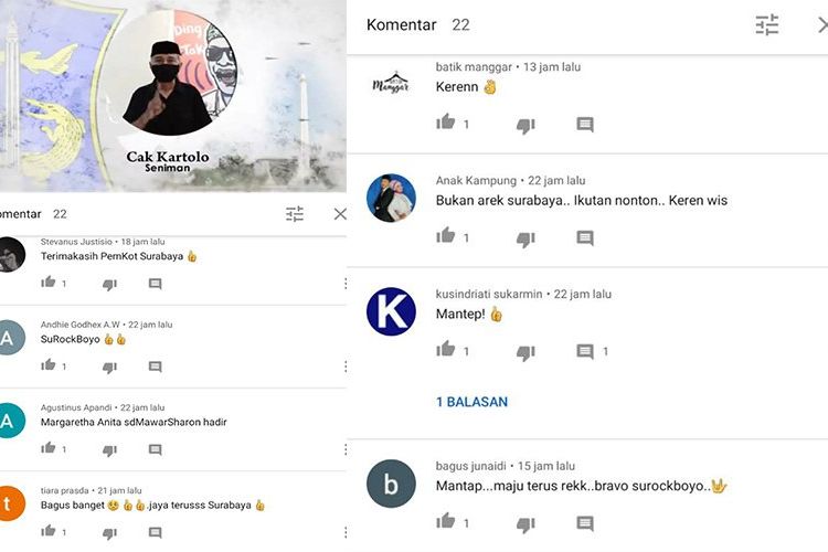 Parade Seni Budaya Surabaya Dapat Respon Positif dari Netizen
